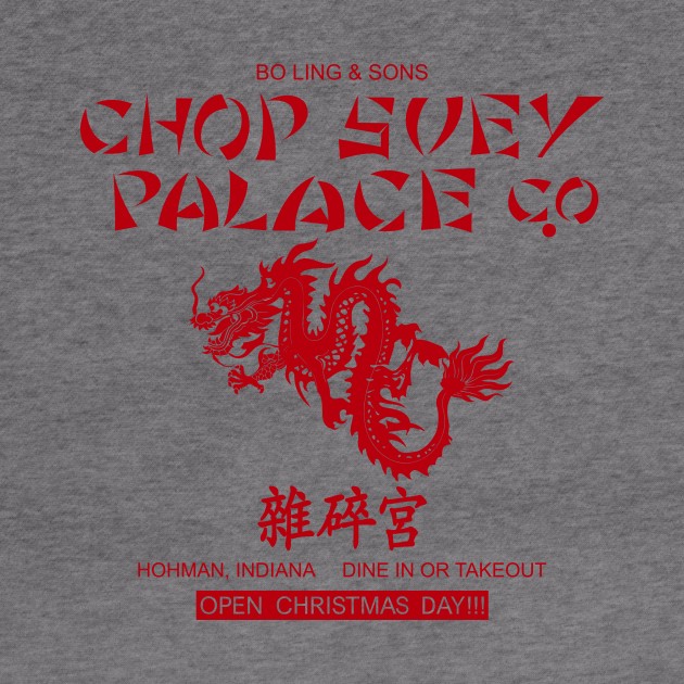 Chop Suey Palace (Red) by Sharkshock